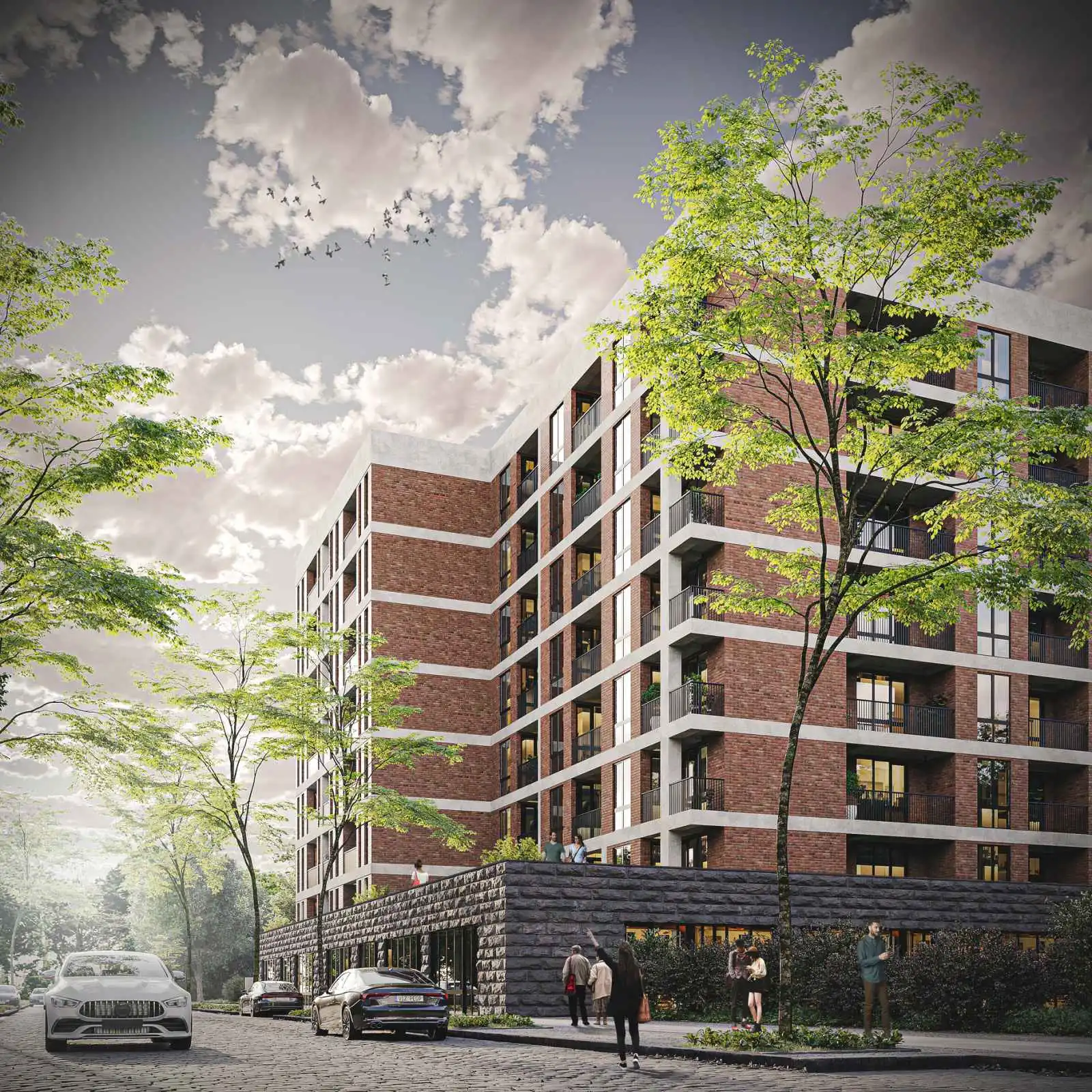 2 ოთახიანი სტუდიოს ტიპის ბინა