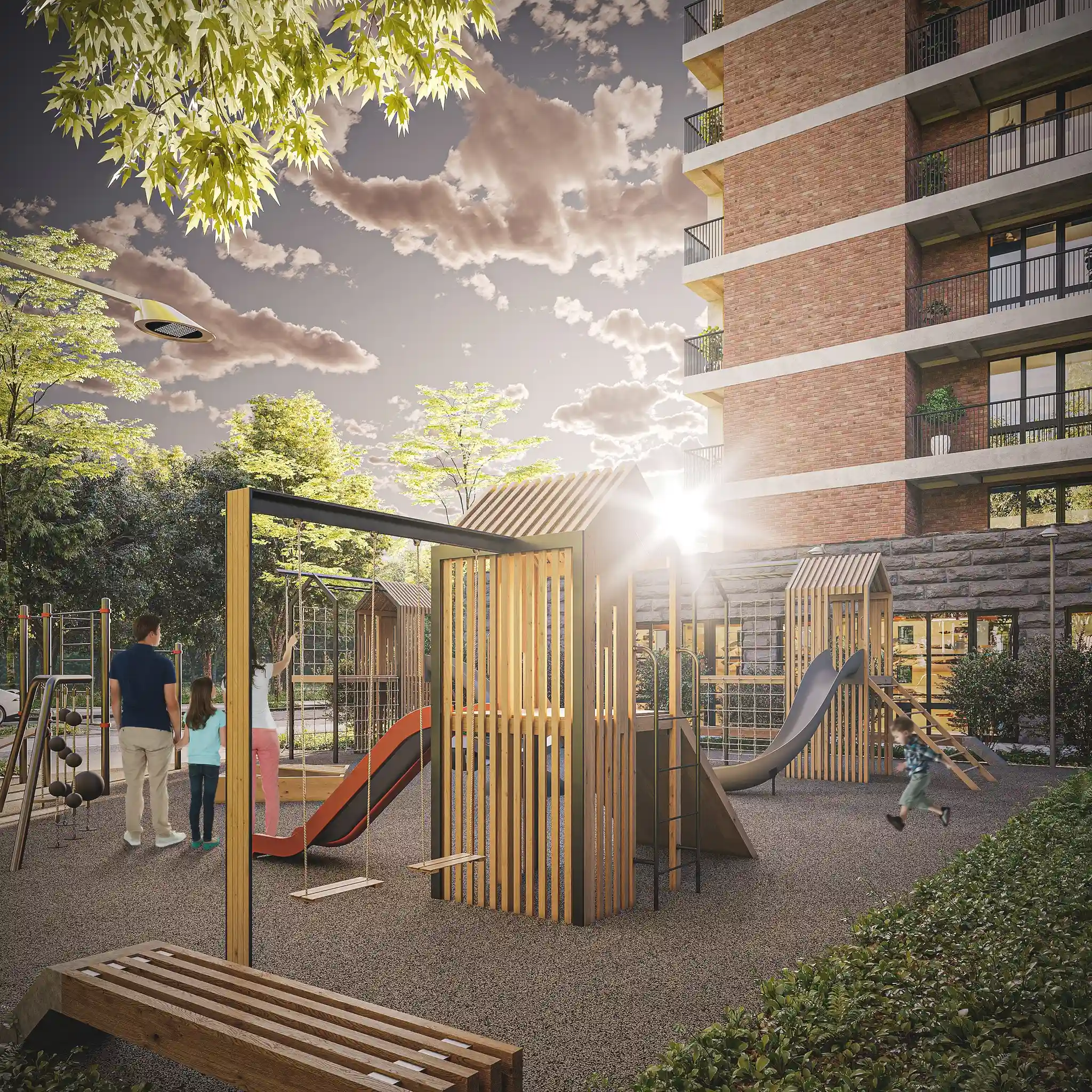 2 ოთახიანი სტუდიოს ტიპის ბინა