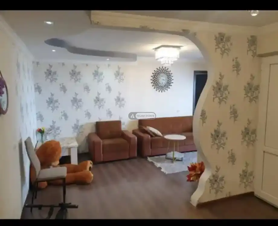 3 ოთახიანი გარემონტებული ბინა თელავში