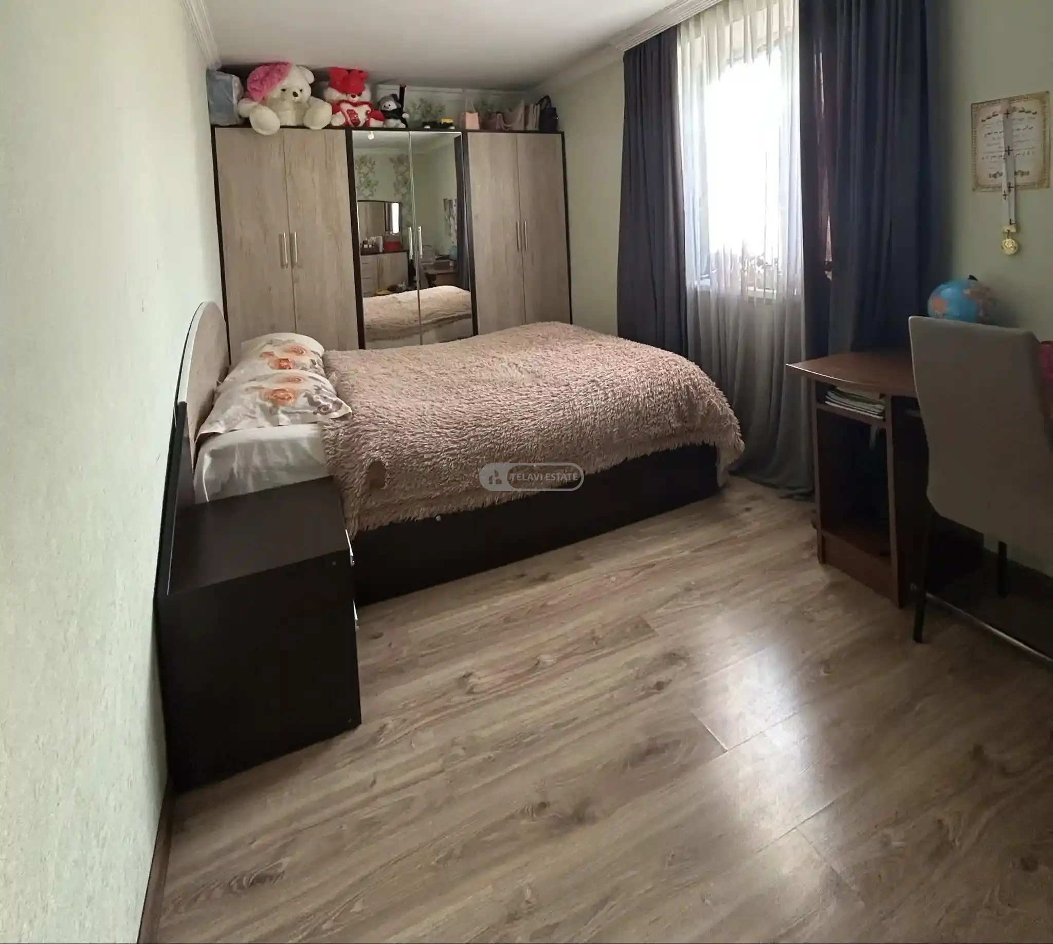 3 ოთახიანი გარემონტებული ბინა თელავში